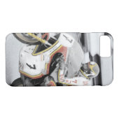 Barry Sheene 2, de handgetinte versie Case-Mate iPhone Case (Achterkant (Horizontaal))