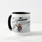 Barry Sheene 2, de handgetinte versie Mok (Voorkant links)