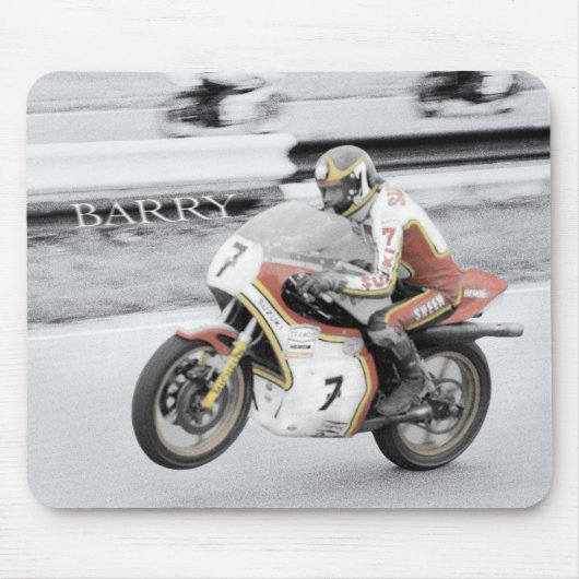 Barry Sheene Muismat (Voorkant)