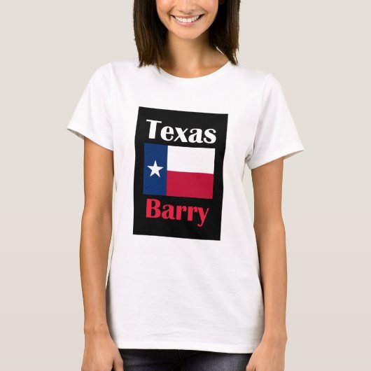 Barry TX T-shirt (Voorkant)