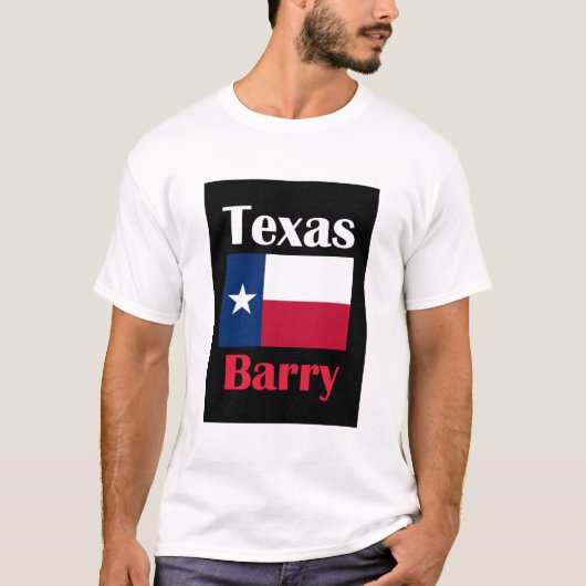 Barry TX T-shirt (Voorkant)