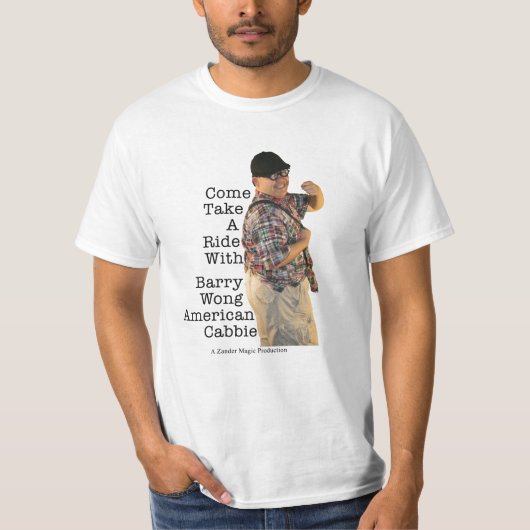 Barry Wong American Cabbie T-shirt (Voorkant)