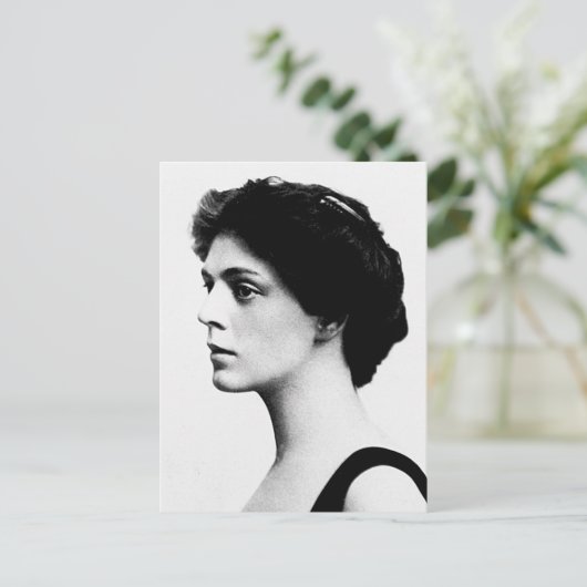 Barrymore ~ Ethel American Actress Briefkaart (Staand voorkant)