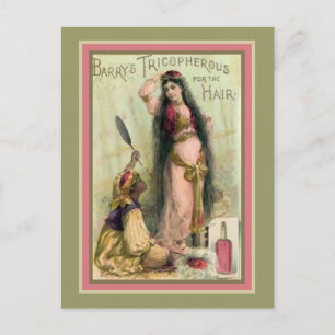 Barrys tricopherous for the Hair Briefkaart