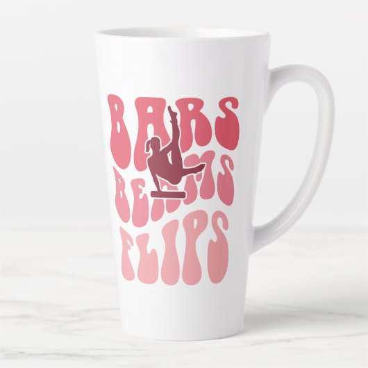 Bars, balken en flips - Gymnastiek geïnspireerd Ho Latte Mok (Rechts)