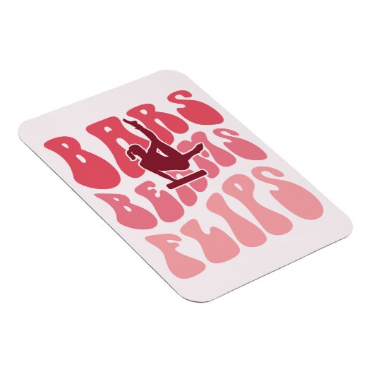 Bars, balken en flips - Gymnastiek Magneet (Rechterzijde)