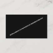 Bars+Beats=Tracks visitekaartjes (Achterkant)