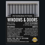Bars & Shutters, Venster & Deuren Fitter Company Flyer<br><div class="desc">Bars & Shutters,  Window & Deuren Fitter Company Adverteren Flyer door de Opslag van het Visitekaartje.</div>