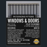 Bars & Shutters, Venster & Deuren Fitter Company Flyer<br><div class="desc">Bars & Shutters,  Window & Deuren Fitter Company Adverteren Flyer door de Opslag van het Visitekaartje.</div>