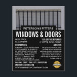 Bars & Shutters, Venster & Deuren Fitter Company Flyer<br><div class="desc">Bars & Shutters,  Window & Deuren Fitter Company Adverteren Flyer door de Opslag van het Visitekaartje.</div>