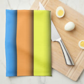 Bars van Kleur Theedoek (Quarter Fold)