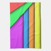 Bars van Kleur Theedoek (Verticaal)