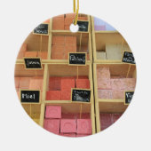 Bars van zeep-ornament keramisch ornament (Voorkant)