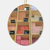 Bars van zeep-ornament keramisch ornament (Links)