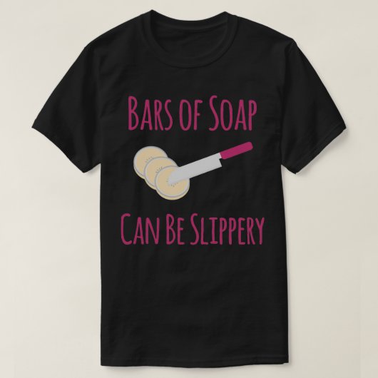 Bars zeep kunnen een gulzige, grappige zeepfabriek t-shirt (Design voorkant)