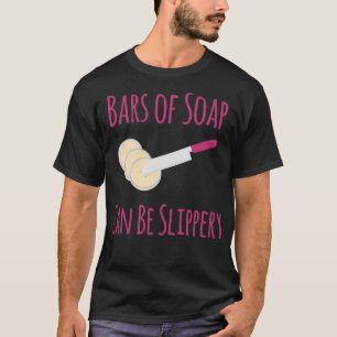 Bars zeep kunnen een gulzige, grappige zeepfabriek t-shirt
