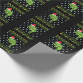 Barsch mit Weihnachtsmütze Xmas Angeln Cadeaupapier (Hoek)