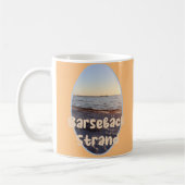 Barseback Strand, Sunset Beach, Zweden Coffee Mok (Links)