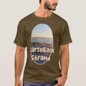 Barseback Strand, Sunset Beach, Zweden T-shirt (Voorkant)