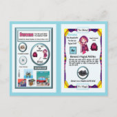 Barsena Wizard - Barium Element Briefkaart (Voorkant)