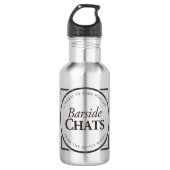 Barside Chats Podcast Symbol: Waterfles (Voorkant)