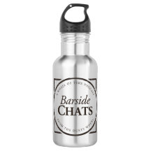 Barside Chats Podcast Symbol: Waterfles