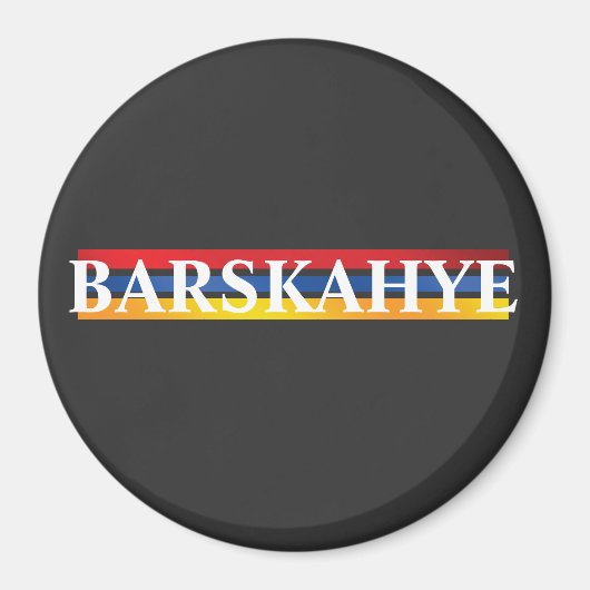 Barskahye Magnet (Voorkant)