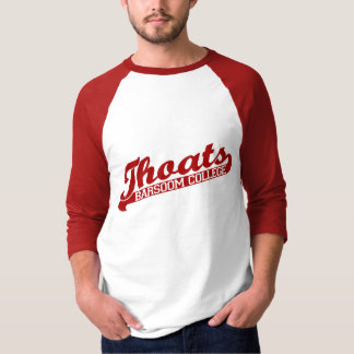 Barsoom College Thoats Carter Raglan T-shirt