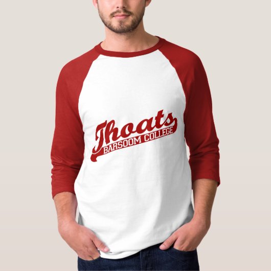 Barsoom College Thoats Carter Raglan T-shirt (Voorkant)