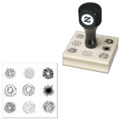 barst de weddenschap rubberstempel (Gestempeld)