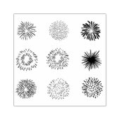 barst de weddenschap rubberstempel (Afrduk)