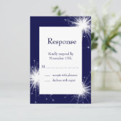 Barst van Sparkles RSVP (blauw) (Staand voorkant)