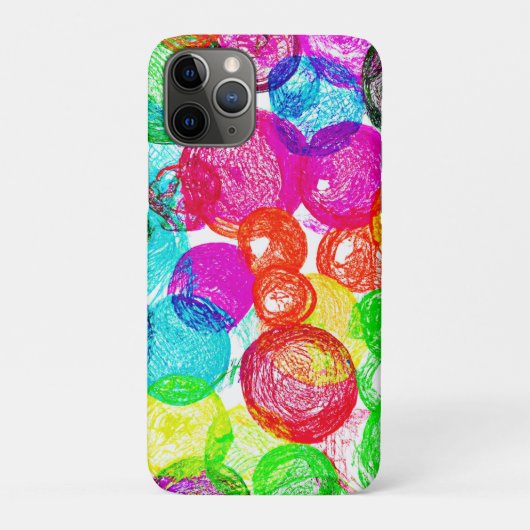 Barsten met Abstract kleurpatroon Case-Mate iPhone Case (Achterkant)