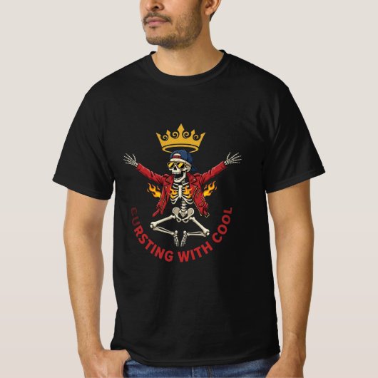 Barstend van Cool T-shirt (Voorkant)