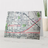 Barstow, CA kaart (Voorkant)