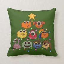 Bart de Art Cart kerstlights Pillow