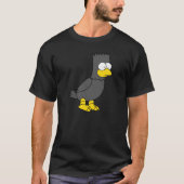 Bart, Edgar Allen Poe Raven Nevermore Halloween7 T-shirt (Voorkant)
