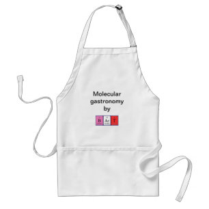 Bart periodieke handelsnaam apron standaard schort