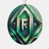 bartan hub Roestvrij staal Laser Afgewerkt Diner/ Keramisch Ornament (Links)