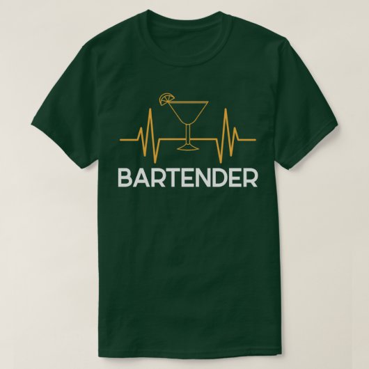 Bartename Barman T-shirt (Design voorkant)