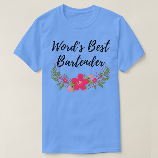Bartender 21 t-shirt (Design voorkant)
