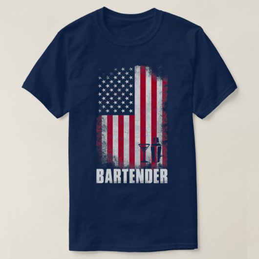 Bartender 43 t-shirt (Design voorkant)