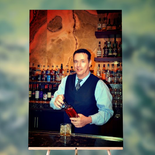 Bartender Acryl Bord (Neutraal)