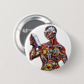 Bartender Anatomy Button (Voorkant /achterkant)