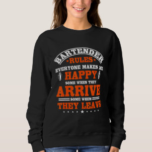 Bartender Barman Bartending Barhold Mixoloog Bar Trui