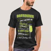 Bartender - Bartender Dont Vergis mijn vriendelijk T-shirt (Voorkant)