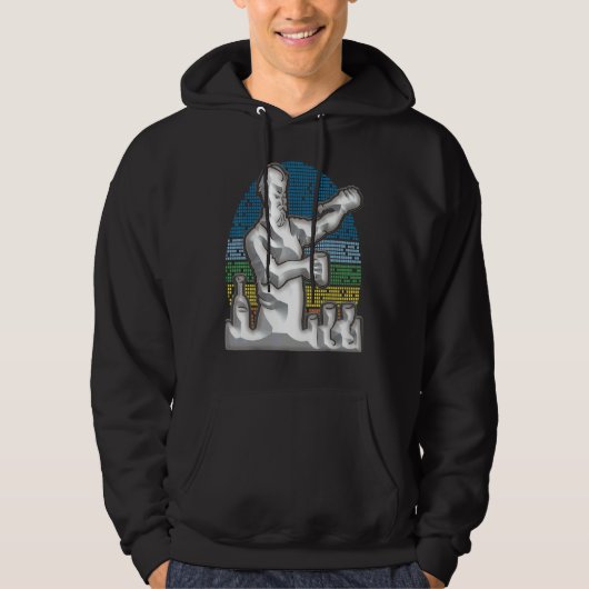 Bartender Bartender Zegt Cocktail Bar Feest Hoodie (Voorkant)