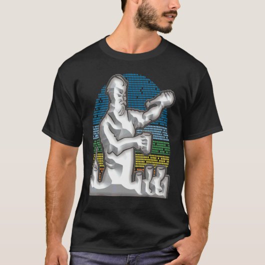 Bartender Bartender Zegt Cocktail Bar Feest T-shirt (Voorkant)
