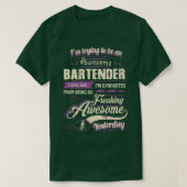 Bartender Blijf tipsy Essential TShirt Classic TSh (Design voorkant)