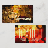 Bartender , Club, Nightlife , Visitekaartje (Voorkant / Achterkant)